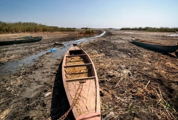 Drying of the Marshes