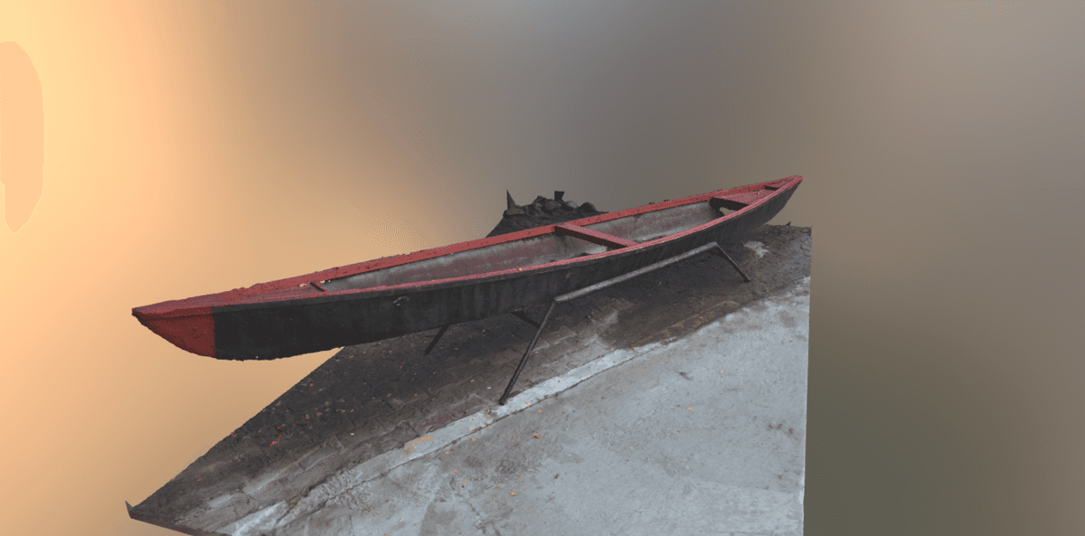 Marsh canoe Mashhoof